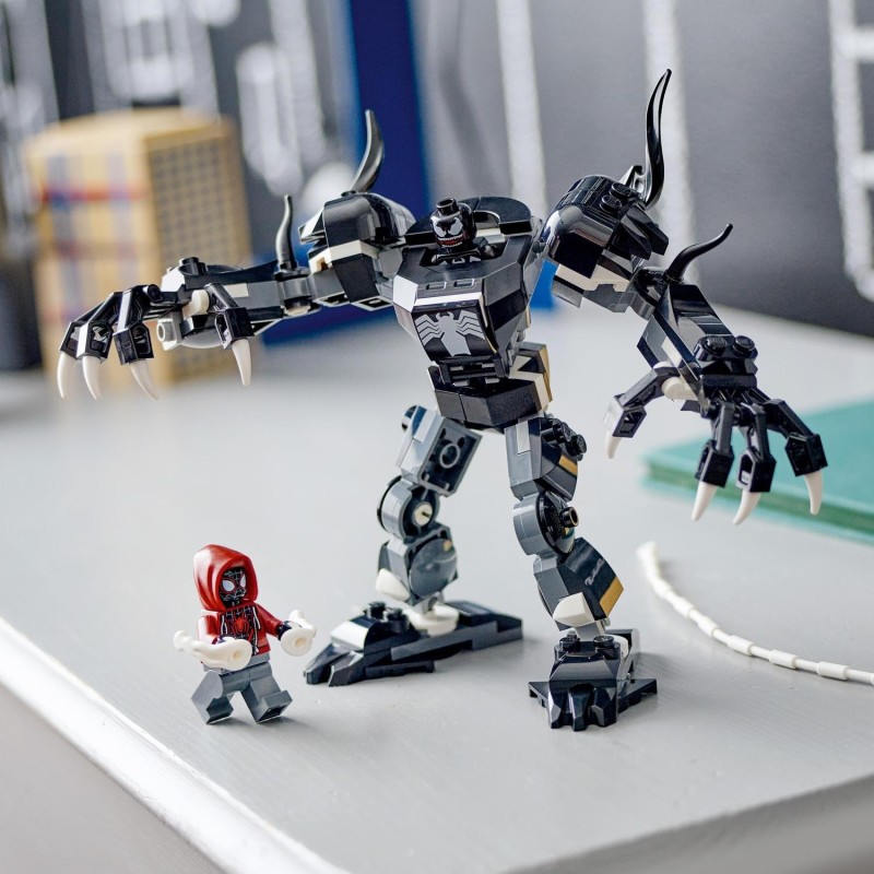 LEGO Marvel Super Heroes Mechaniczna zbroja Venoma vs. Miles Morales 76276