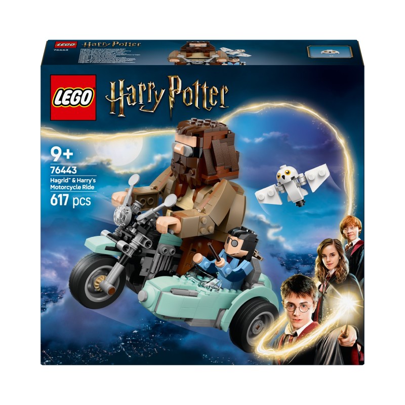 LEGO Harry Potter 76443 Motocyklowa przejażdżka Hagrida i Harry’ego