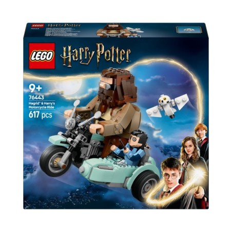 LEGO Harry Potter 76443 Motocyklowa przejażdżka Hagrida i Harry’ego