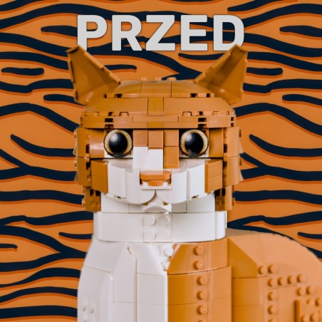 Wąsy dla kota Lego - wibrysy - 21349 - 21376