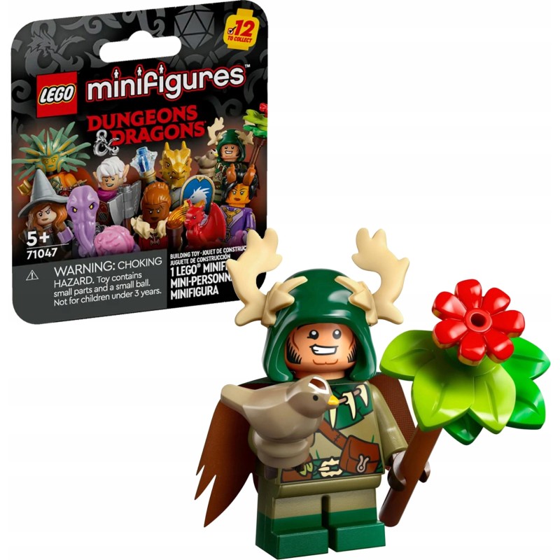 LEGO Minifigures - Dungeons & Dragons - 71047 - NIZIOŁEK DRUID