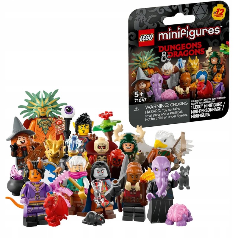 LEGO Minifigures - Dungeons & Dragons - 71047 - NIZIOŁEK DRUID