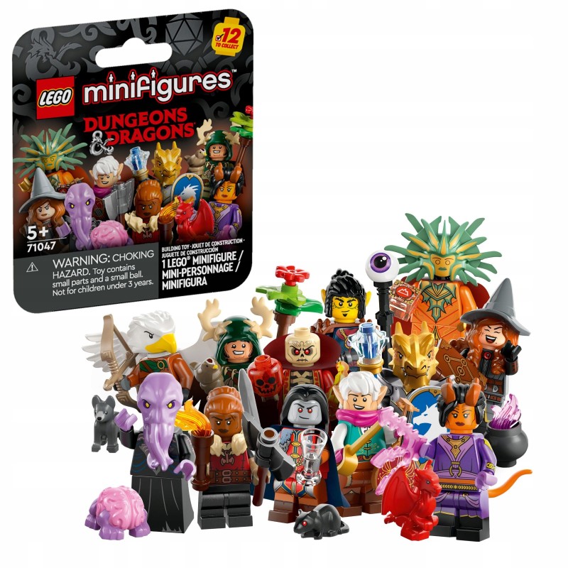 LEGO Minifigures - Dungeons & Dragons - 71047 - CZARNOKSIĘŻNIK GITH