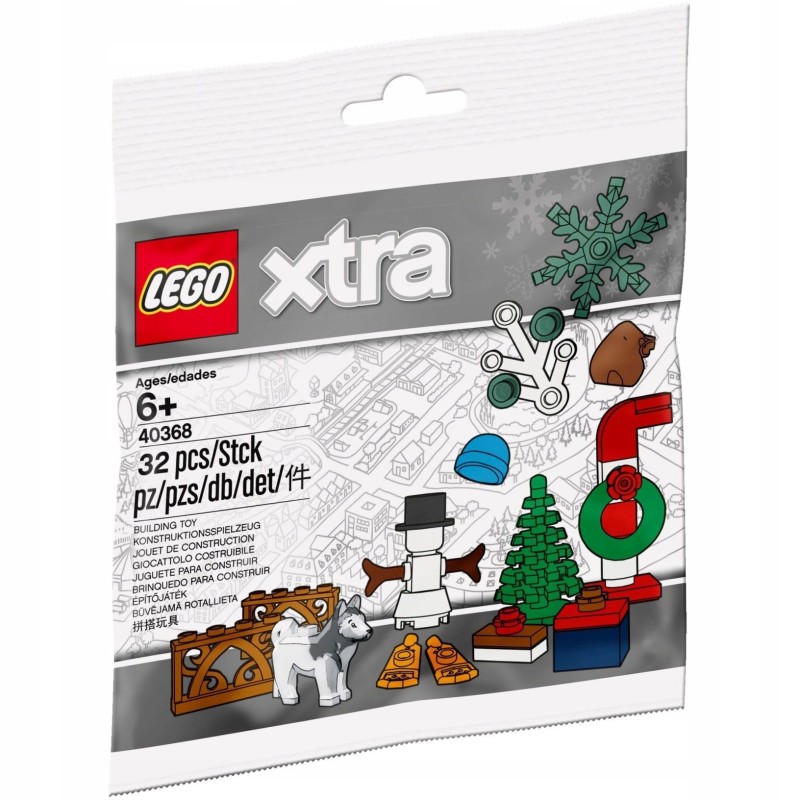 LEGO Xtra 40368 Świąteczne akcesoria