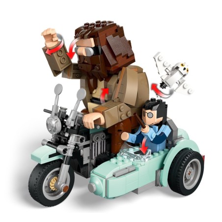 LEGO Harry Potter 76443 Motocyklowa przejażdżka Hagrida i Harry’ego