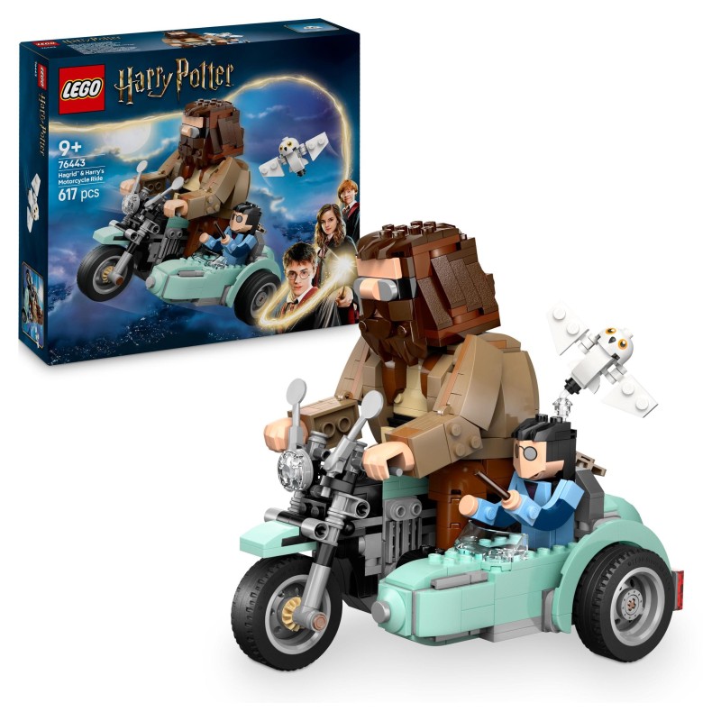 LEGO Harry Potter 76443 Motocyklowa przejażdżka Hagrida i Harry’ego