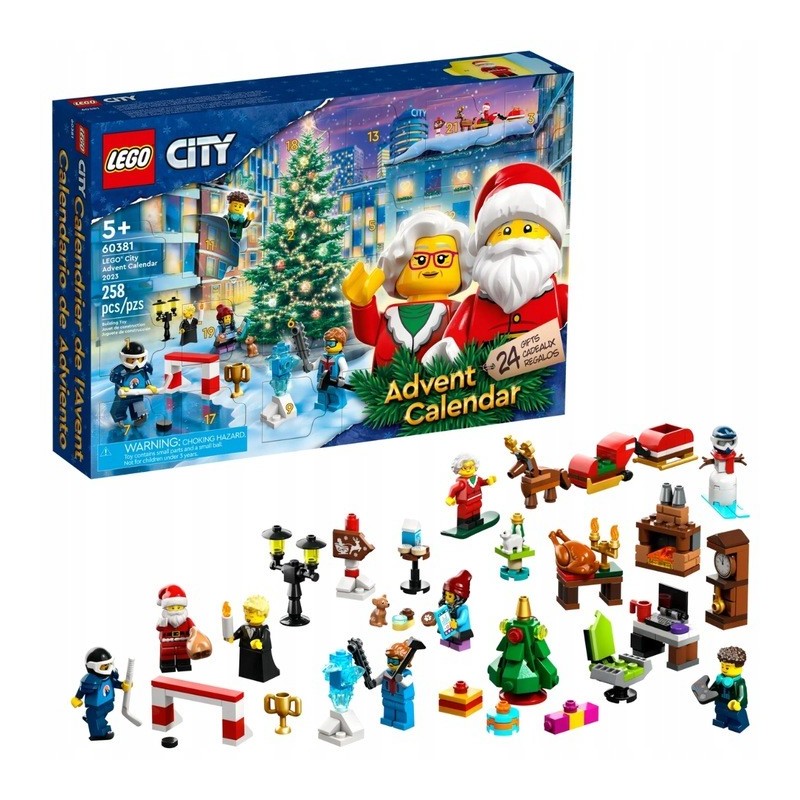 LEGO 60268 City - Kalendarz Adwentowy