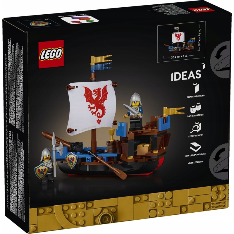 LEGO Ideas 40912 Wąż morski 2