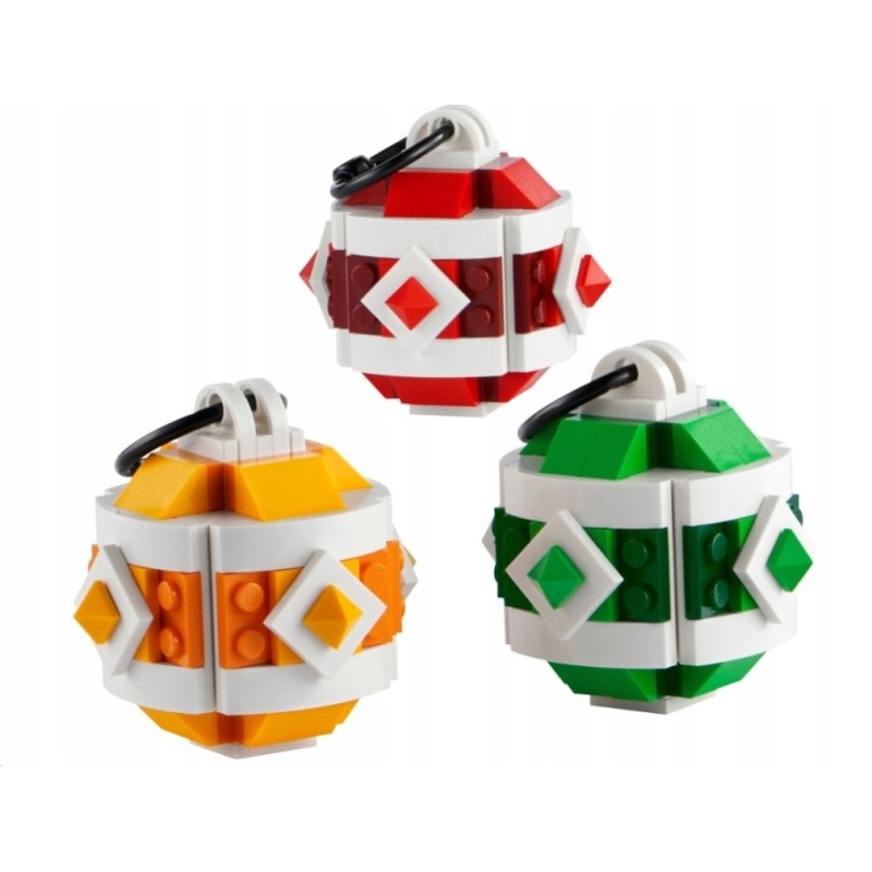LEGO GWP 40604 Świąteczne bombki na choinkę 3 sztuki