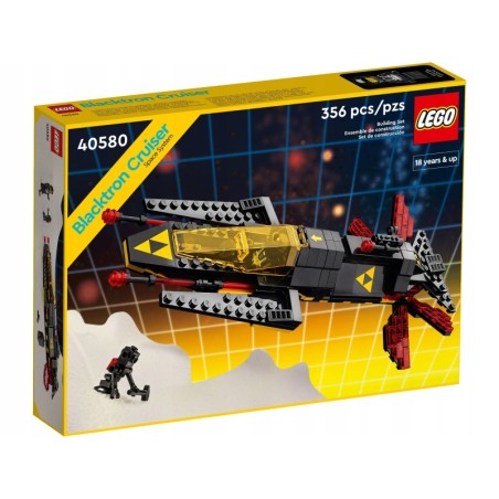 Klocki LEGO Krążownik Blacktron 40580 356 elementów 18+
