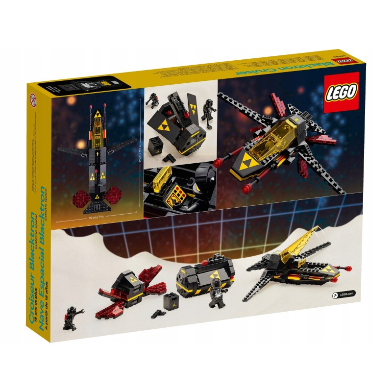 Klocki LEGO Krążownik Blacktron 40580 356 elementów 18+