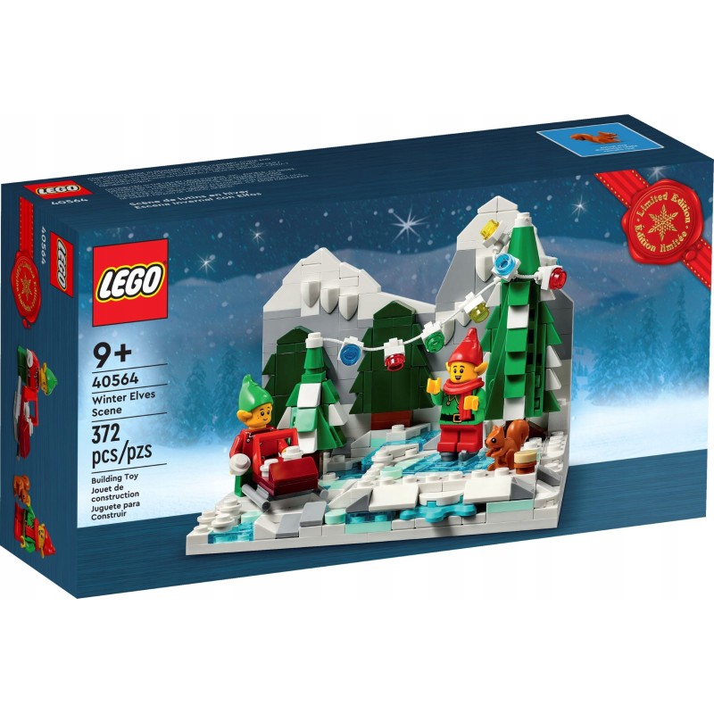 Klocki LEGO Zimowe Elfy 372 elementy 9 lat +