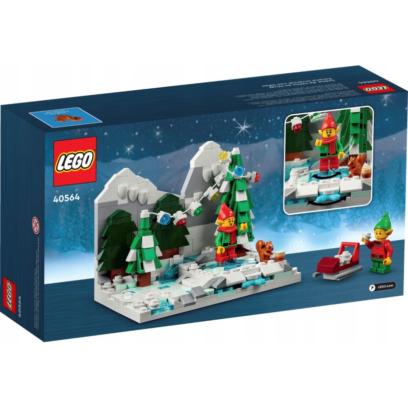 Klocki LEGO Zimowe Elfy 372 elementy 9 lat +