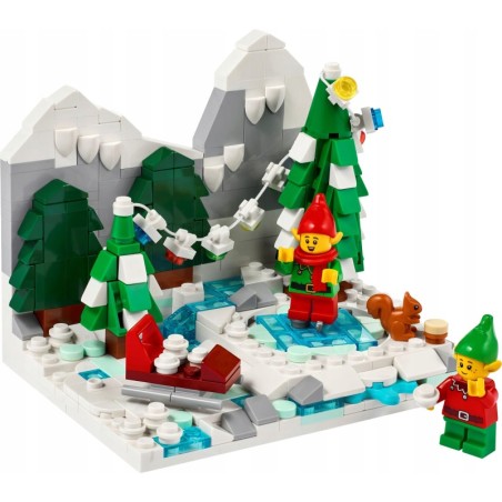 Klocki LEGO Zimowe Elfy 372 elementy 9 lat +