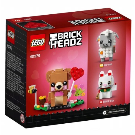 LEGO BrickHeadz 40379 Walentynkowy miś