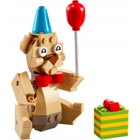 LEGO 30582 Creator - Urodzinowy niedźwiedź