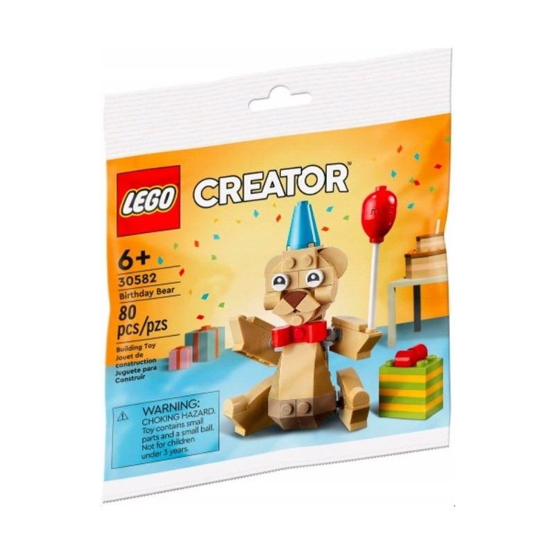LEGO 30582 Creator - Urodzinowy niedźwiedź