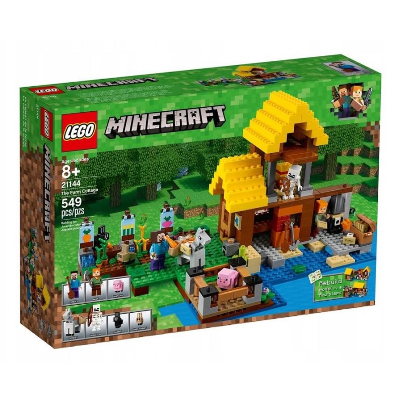 LEGO 21146 Minecraft - Atak szkieletów