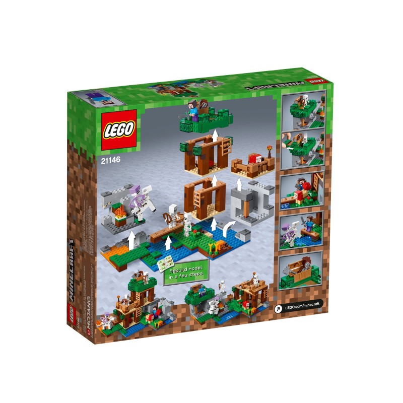 LEGO 21146 Minecraft - Atak szkieletów