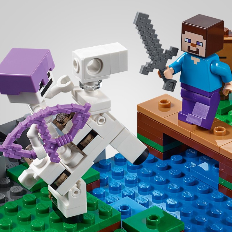 LEGO 21146 Minecraft - Atak szkieletów