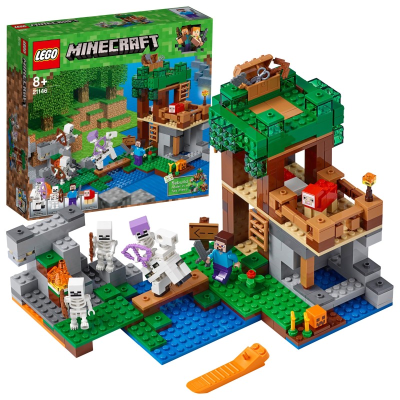 LEGO 21146 Minecraft - Atak szkieletów