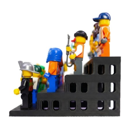 Podstawka pod 24 figurki Lego - ekspozytor - NA PREZENT DLA FANA