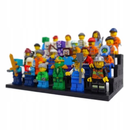 Podstawka pod 24 figurki Lego - ekspozytor - NA PREZENT DLA FANA