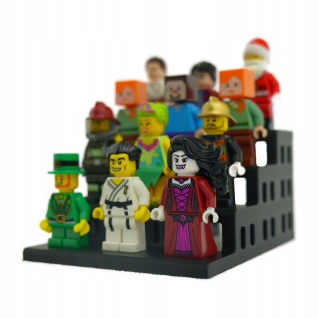 Podstawka pod 24 figurki Lego - ekspozytor - NA PREZENT DLA FANA