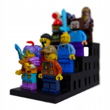 Podstawka pod 20 figurek Lego - ekspozytor - NA PREZENT DLA FANA
