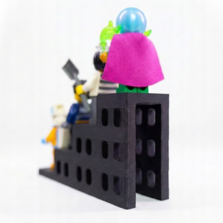 Podstawka pod 4 figurki Lego - ekspozytor - NA PREZENT DLA FANA