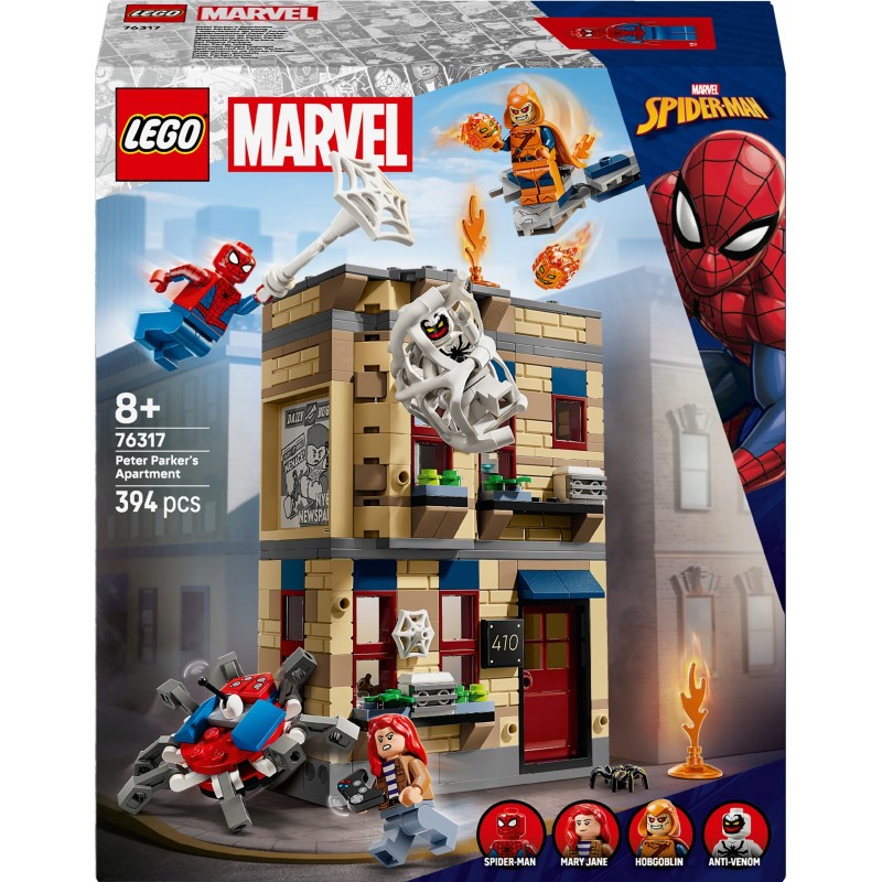 Klocki LEGO Marvel 76317 Mieszkanie Petera Parkera Spider-Man
