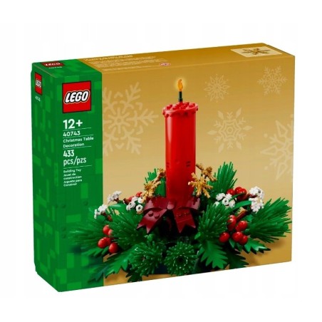 LEGO 40743 Świąteczna dekoracja stołu