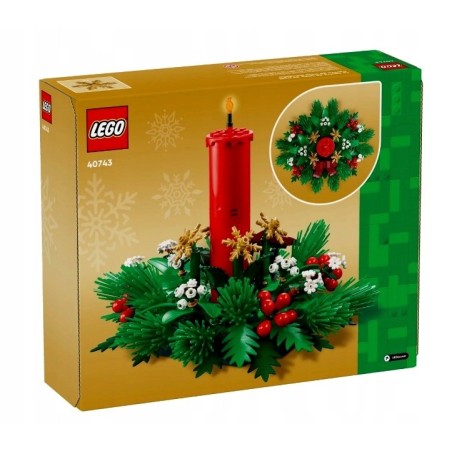 LEGO 40743 Świąteczna dekoracja stołu