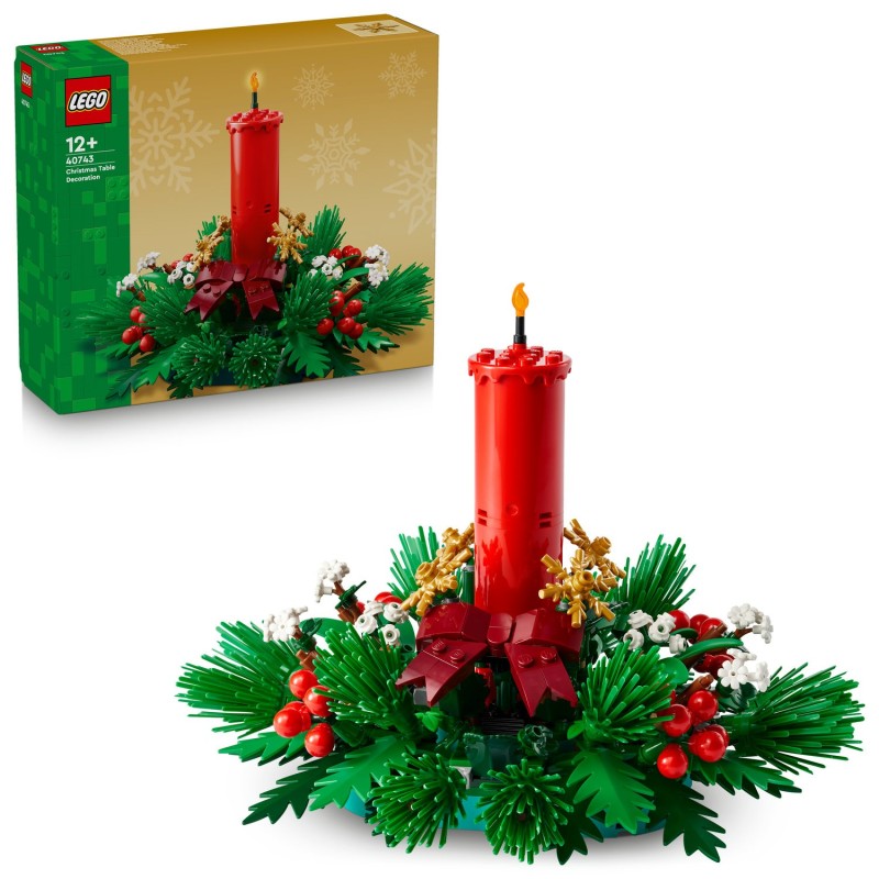 LEGO 40743 Świąteczna dekoracja stołu