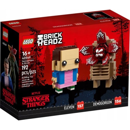 LEGO 40549 BrickHeadz Demogorgon i Jedenastka