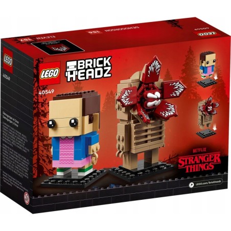 LEGO 40549 BrickHeadz Demogorgon i Jedenastka