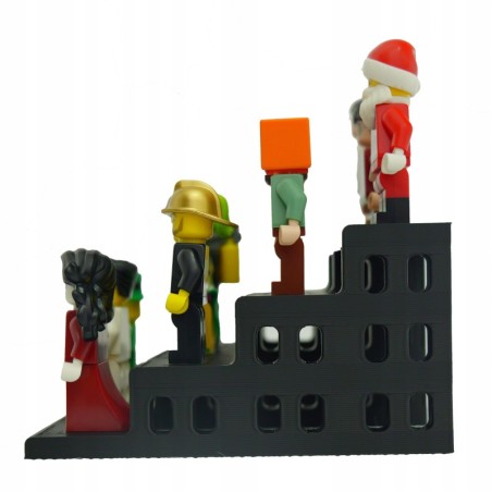 Podstawka pod 12 figurek Lego - ekspozytor - NA PREZENT DLA FANA
