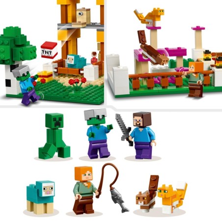 LEGO 21249 Minecraft - Kreatywny warsztat 4.0