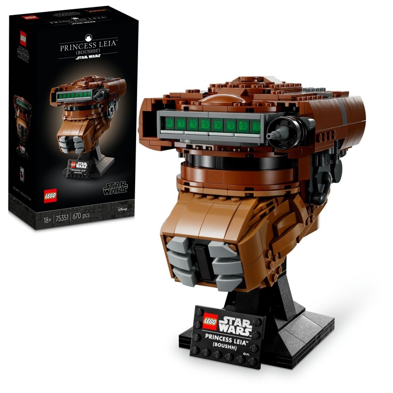 LEGO Star Wars 75351 Hełm księżniczki Lei