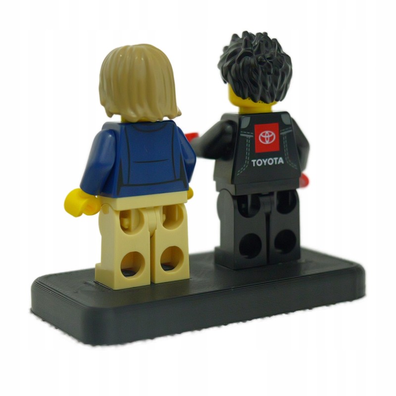 Podstawka pod 2 figurki Lego - ekspozytor - NA PREZENT DLA FANA 2