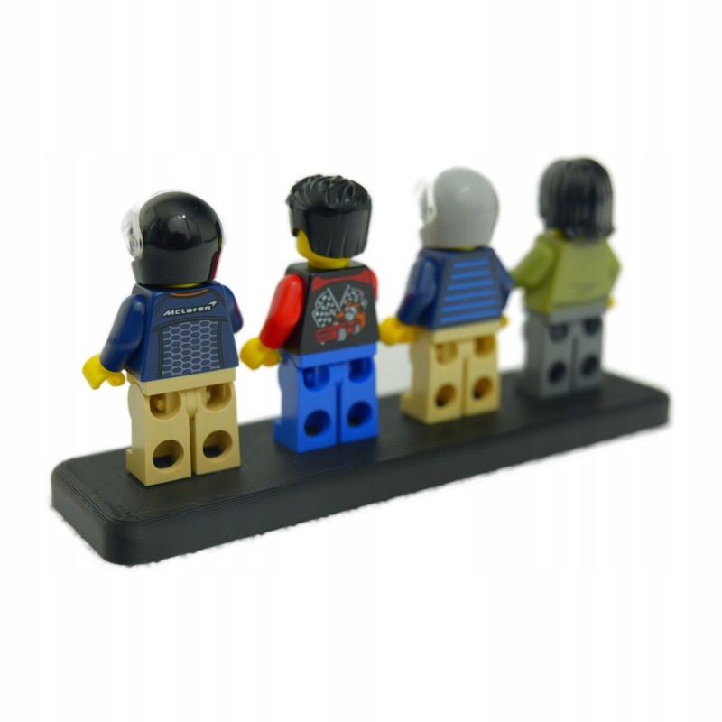 Podstawka pod 4 figurki Lego - ekspozytor - NA PREZENT DLA FANA