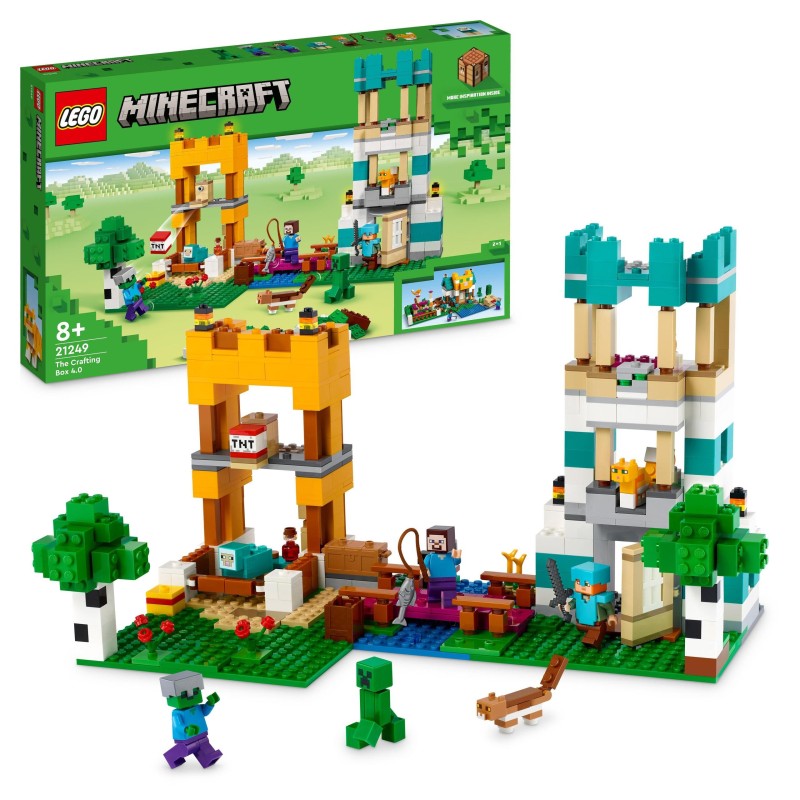 LEGO 21249 Minecraft - Kreatywny warsztat 4.0