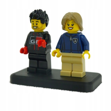 Podstawka pod 4 figurki Lego - ekspozytor - NA PREZENT DLA FANA