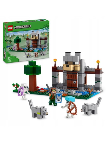 LEGO Minecraft 21261 Wilcza twierdza