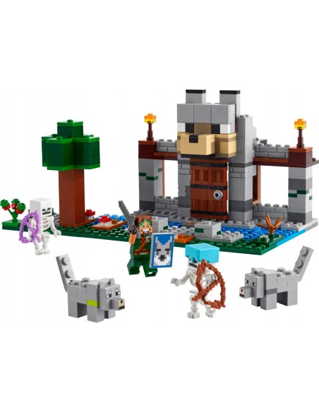 LEGO Minecraft 21261 Wilcza twierdza