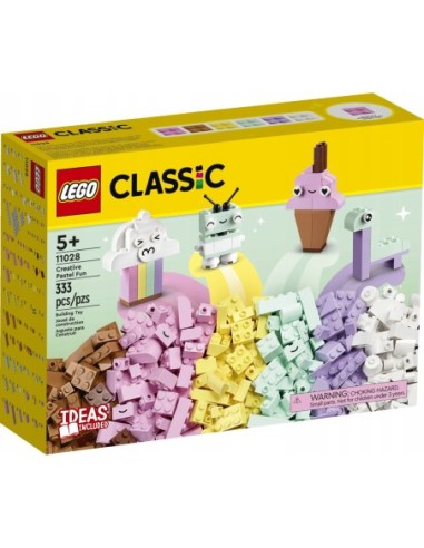 LEGO Classic 11028 Kreatywna zabawa pastelowymi kolorami