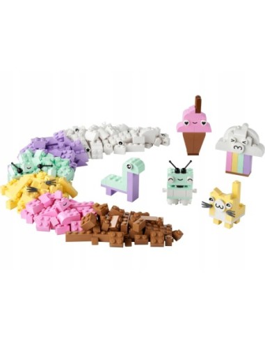 LEGO Classic 11028 Kreatywna zabawa pastelowymi kolorami
