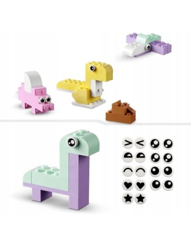 LEGO Classic 11028 Kreatywna zabawa pastelowymi kolorami