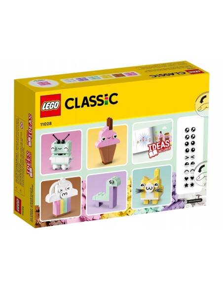 LEGO Classic 11028 Kreatywna zabawa pastelowymi kolorami