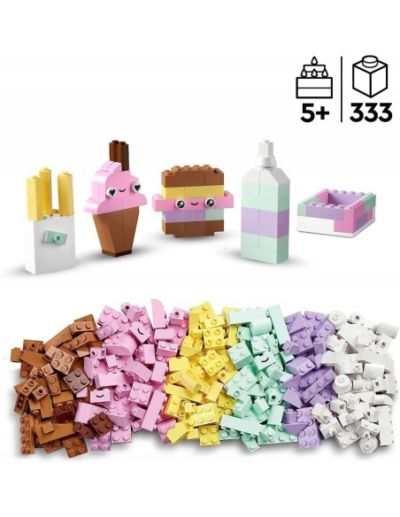 LEGO Classic 11028 Kreatywna zabawa pastelowymi kolorami